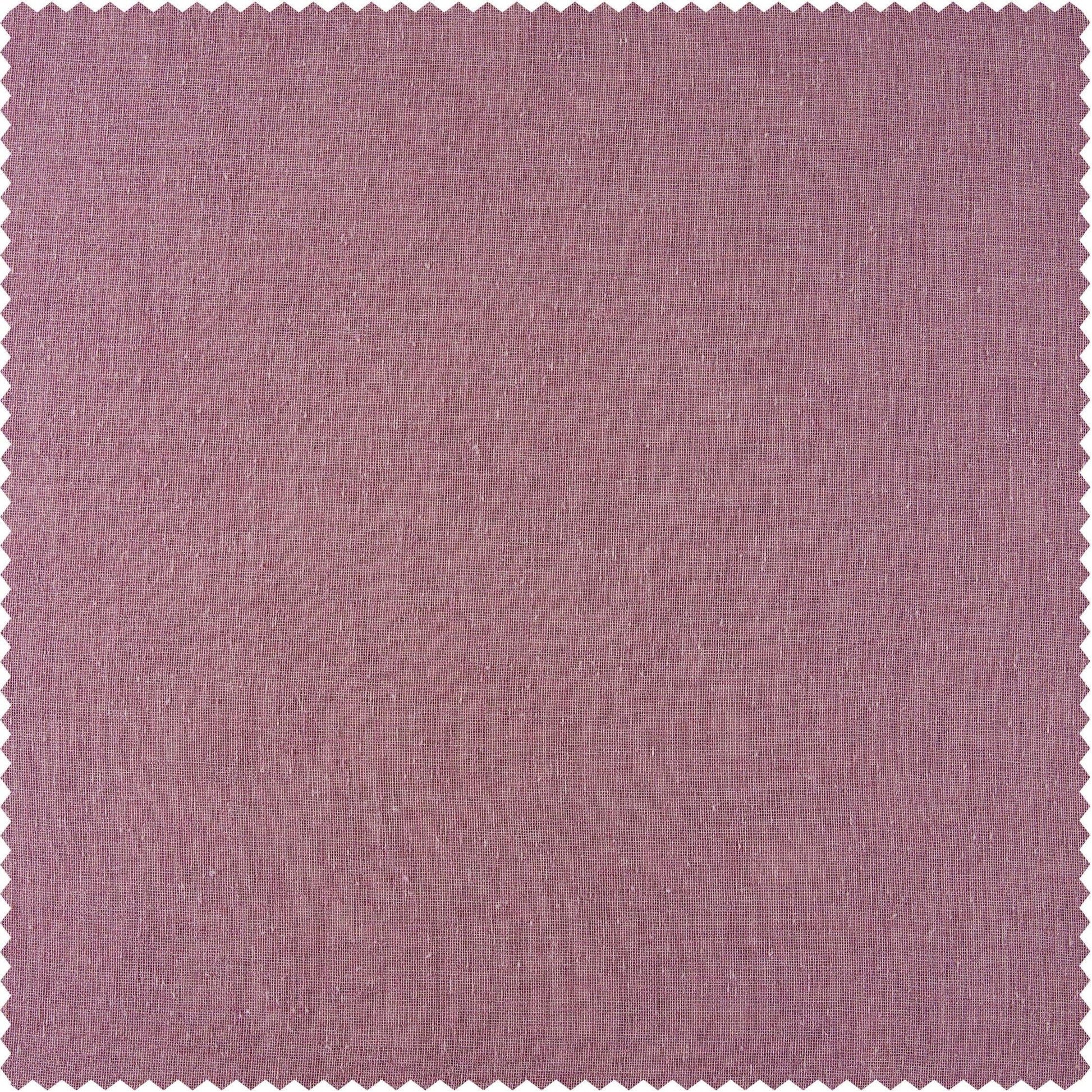 Blackberry Cream Textured Faux Linen Swatch - HalfPriceDrapes.com