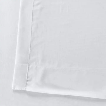 Double Layered White Sheer Curtain