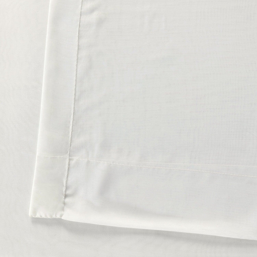 Double Layered Off-White Extra Wide Sheer Curtain