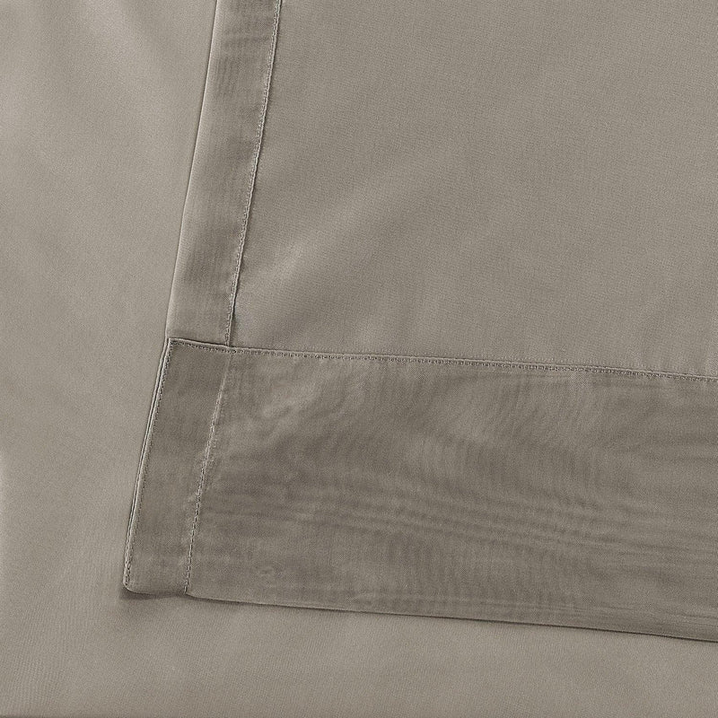 Solid Museum Grey Voile Sheer Curtain Pair (2 Panels) - HalfPriceDrapes.com