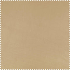 Solid Soft Tan Voile Sheer Curtain Pair (2 Panels)