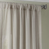 Tumbleweed Textured Faux Linen Sheer Curtain