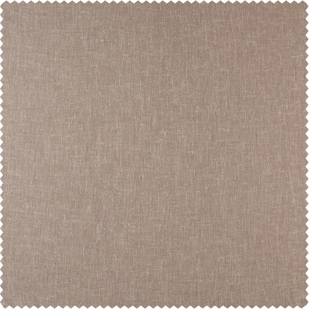 Soft Taupe Textured Faux Linen Swatch - HalfPriceDrapes.com