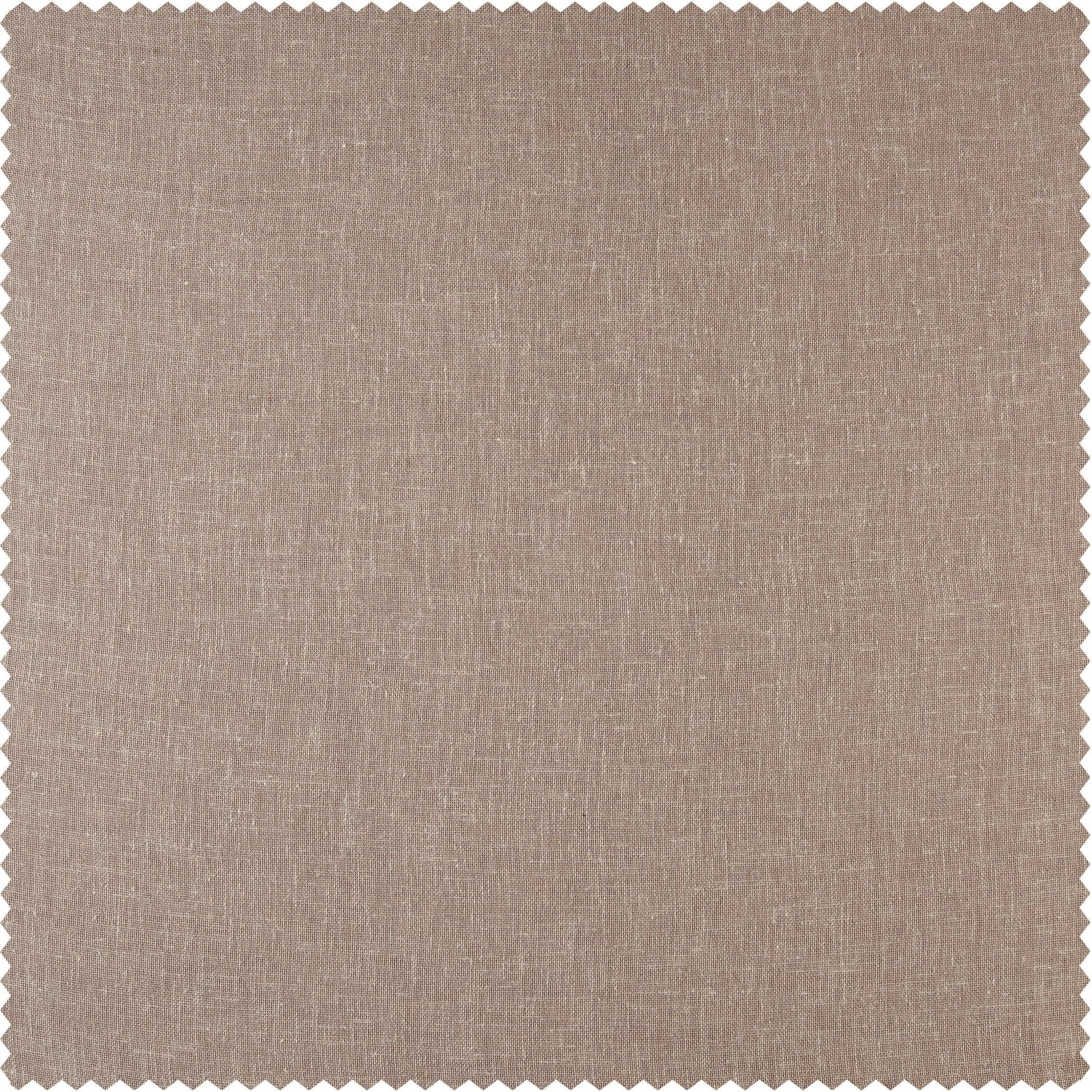Soft Taupe Textured Faux Linen Swatch - HalfPriceDrapes.com