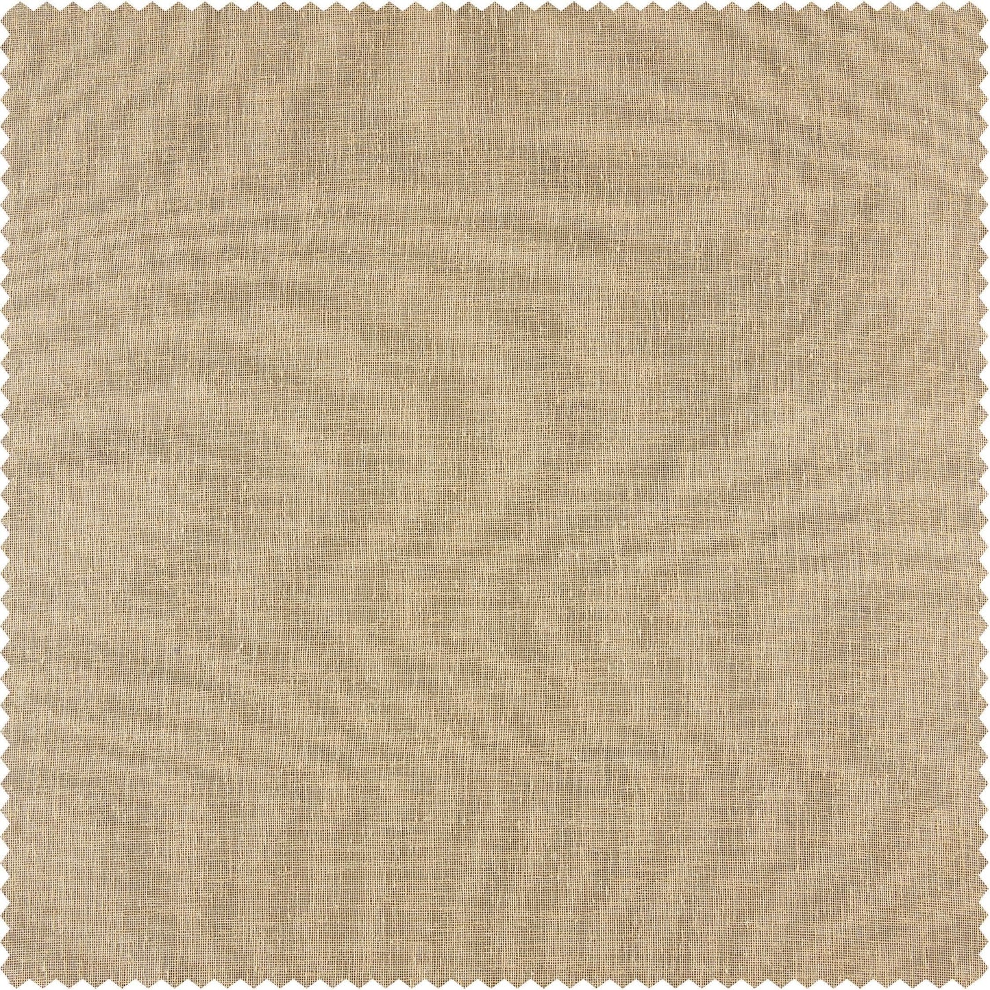 Raffia Tan Textured Faux Linen Swatch - HalfPriceDrapes.com