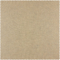 Raffia Tan Textured Faux Linen Swatch - HalfPriceDrapes.com