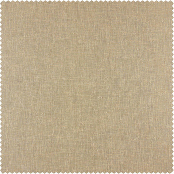 Raffia Tan Textured Faux Linen Swatch - HalfPriceDrapes.com
