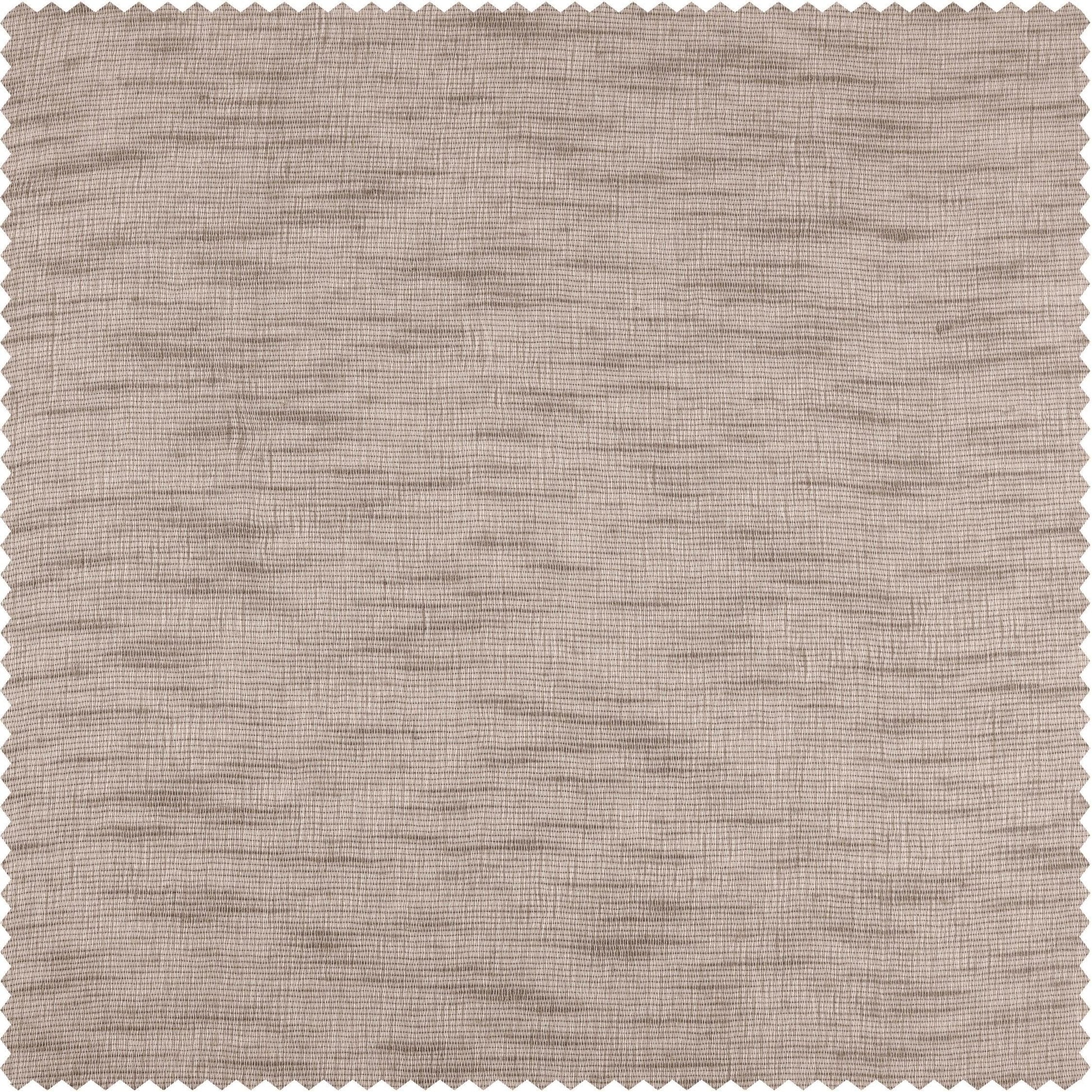 Light Grey Open Weave Linen Blend Sheer Swatch - HalfPriceDrapes.com
