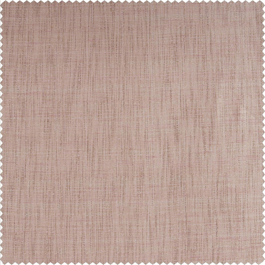 Rosey Pink Textured Faux Raw Silk Swatch - HalfPriceDrapes.com