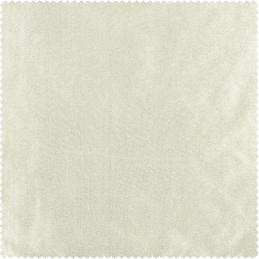 White Satin Silk Taffeta Swatch - HalfPriceDrapes.com