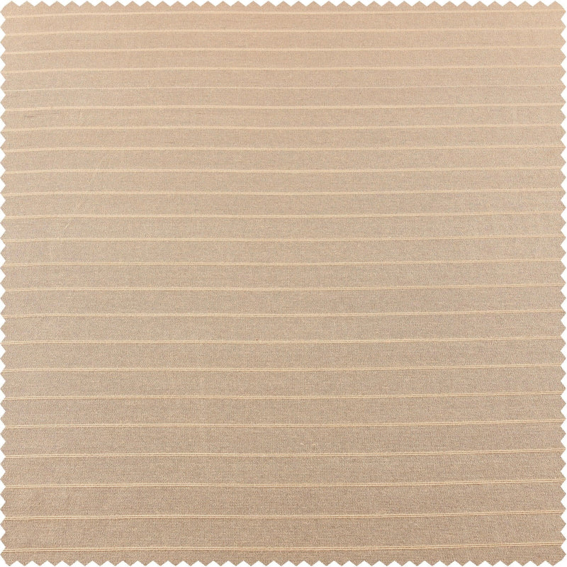 Sandcastle Tan Striped Hand Weaved Cotton Custom Curtain - HalfPriceDrapes.com