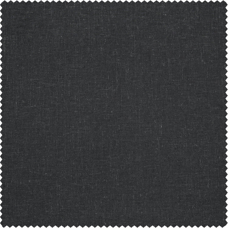 Slate Grey Heavy Faux Linen Custom Curtain - HalfPriceDrapes.com