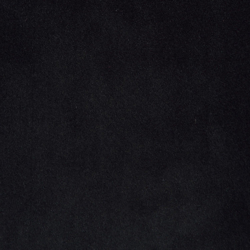 Black Vintage Cotton Velvet Swatch - HalfPriceDrapes.com