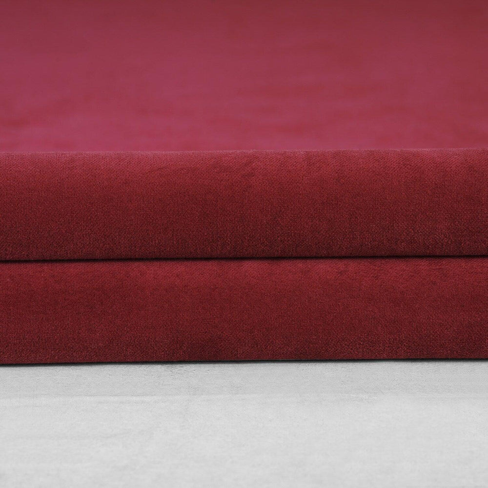 Red Vintage Cotton Velvet Swatch