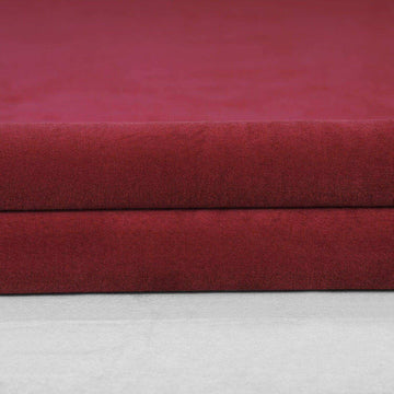 Red Vintage Cotton Velvet Swatch