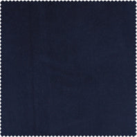 Astrology Blue Vintage Cotton Velvet Swatch - HalfPriceDrapes.com