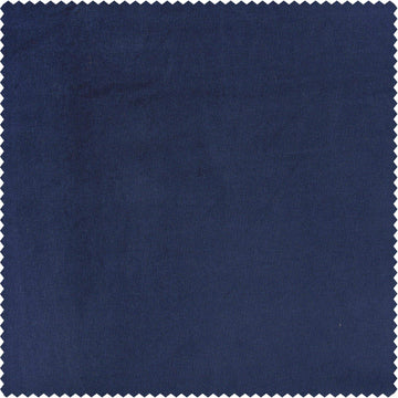 Jewelry Box Blue Vintage Cotton Velvet Swatch - HalfPriceDrapes.com