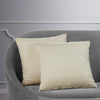 Alabaster Beige Signature Velvet Cushion Covers - Pair