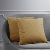 Amber Gold Signature Velvet Cushion Covers - Pair