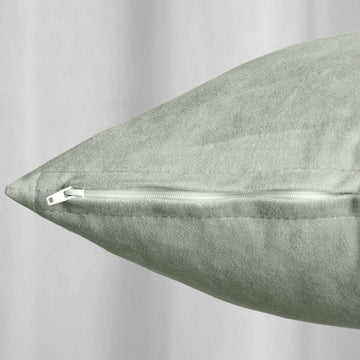 Silver Grey Signature Velvet Cushion Covers - Pair - HalfPriceDrapes.com