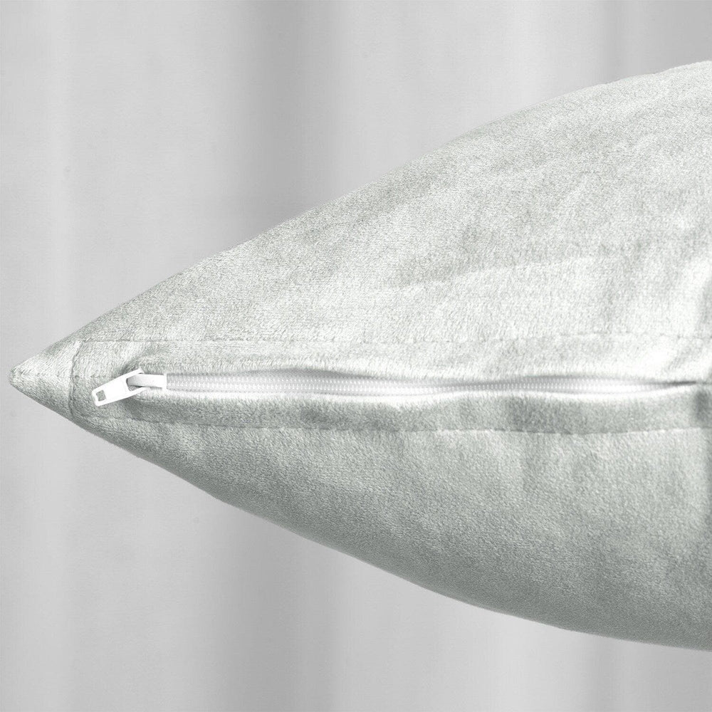 Reflection Grey Signature Velvet Cushion Covers - Pair - HalfPriceDrapes.com