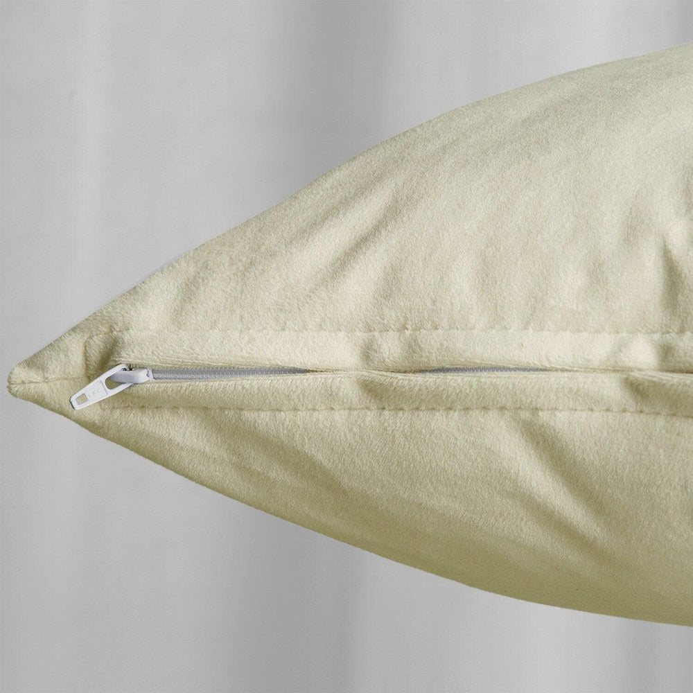 Cool Beige Signature Velvet Cushion Covers - Pair - HalfPriceDrapes.com