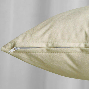 Cool Beige Signature Velvet Cushion Covers - Pair - HalfPriceDrapes.com