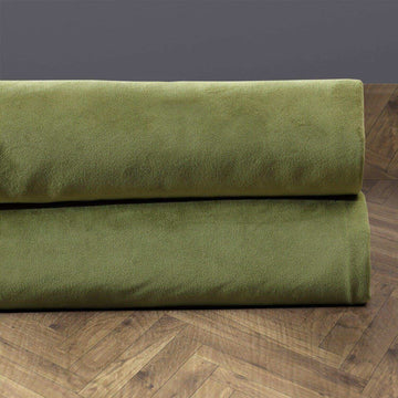 Perenial Green Signature Velvet Swatch - HalfPriceDrapes.com