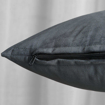 Distance Blue Signature Velvet Cushion Covers - Pair - HalfPriceDrapes.com