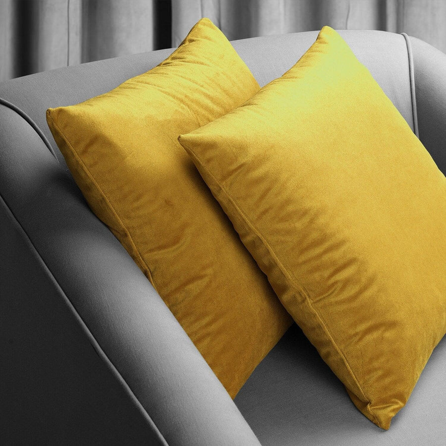 Fool's Gold Signature Velvet Cushion Covers - Pair - HalfPriceDrapes.com