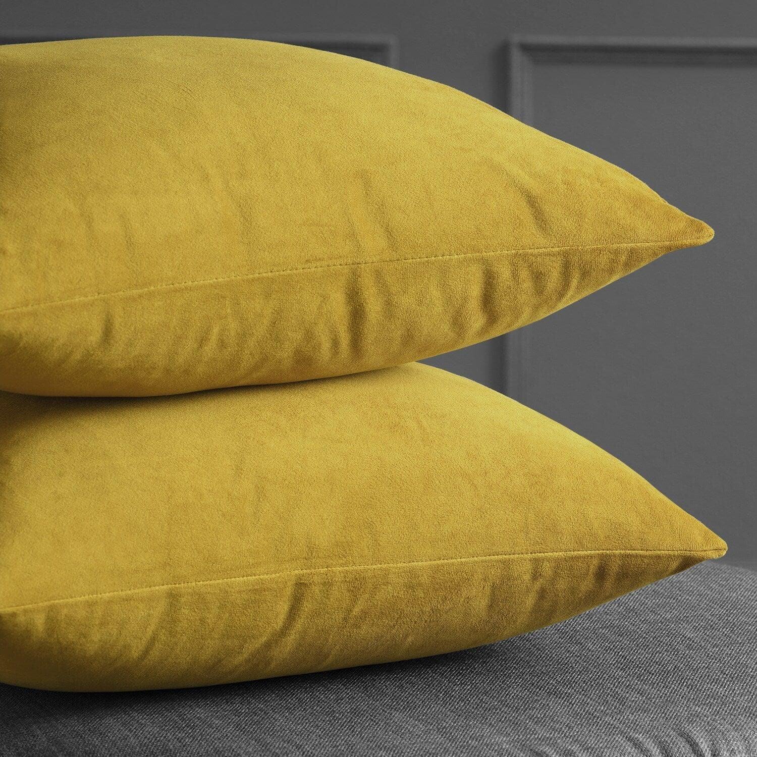 Fool's Gold Signature Velvet Cushion Covers - Pair - HalfPriceDrapes.com