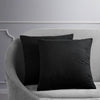 Warm Black Signature Velvet Cushion Covers - Pair