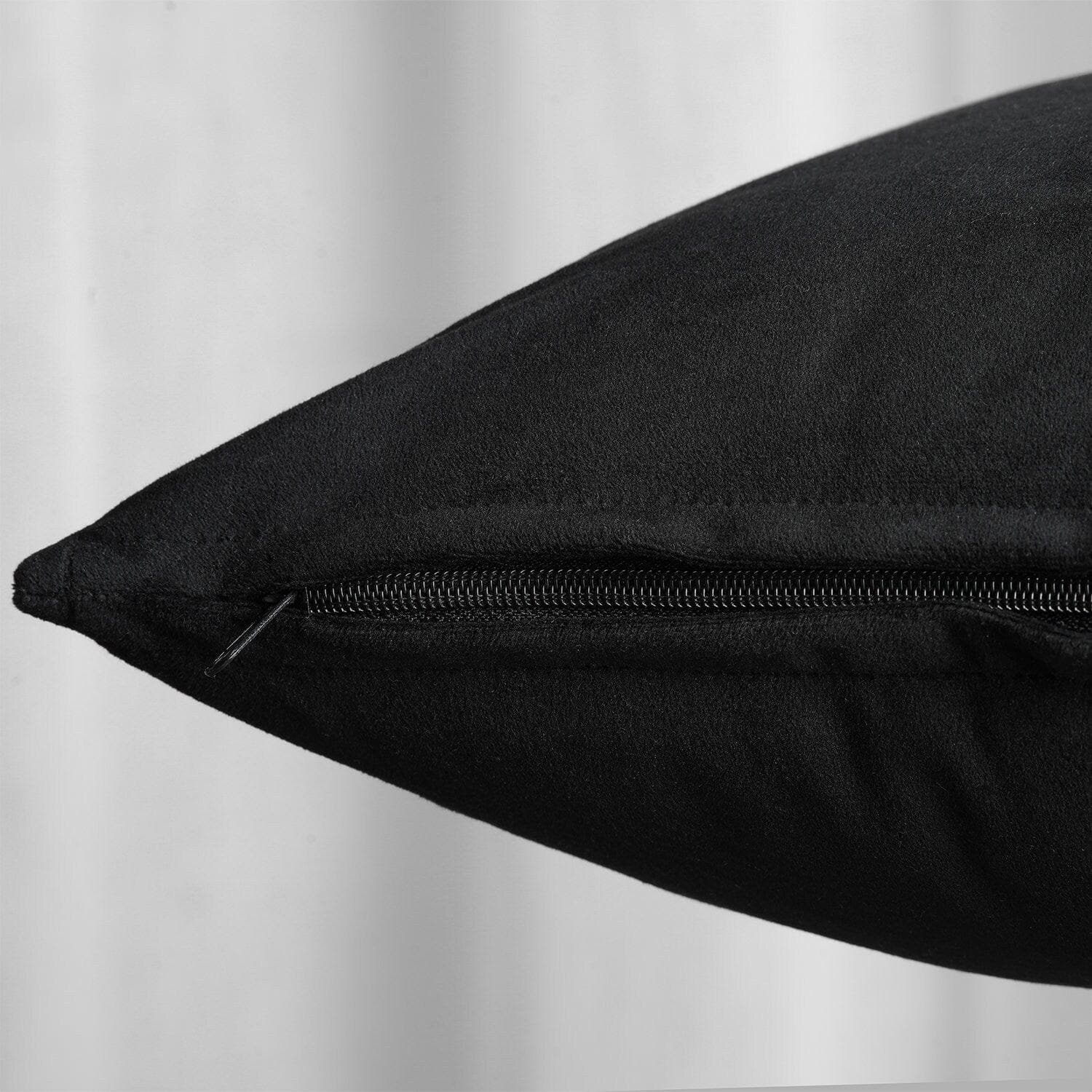 Warm Black Signature Velvet Cushion Covers - Pair - HalfPriceDrapes.com