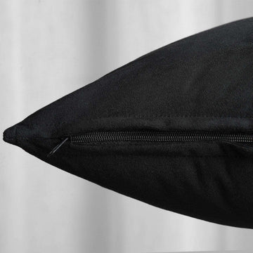 Warm Black Signature Velvet Cushion Covers - Pair - HalfPriceDrapes.com