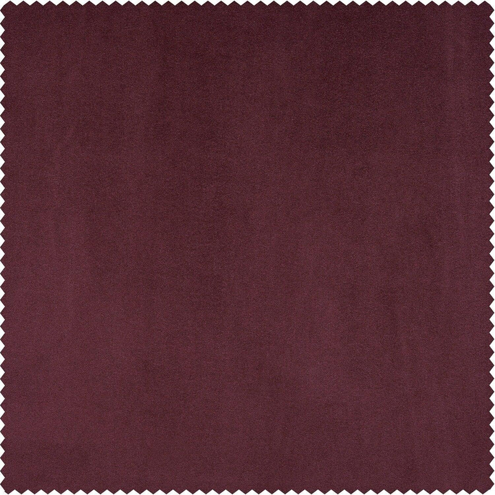 Pomegranate Juice Signature Plush Velvet Swatch - HalfPriceDrapes.com