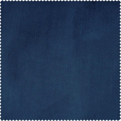 Dreamland Blue Signature Plush Velvet Hotel Blackout Curtain