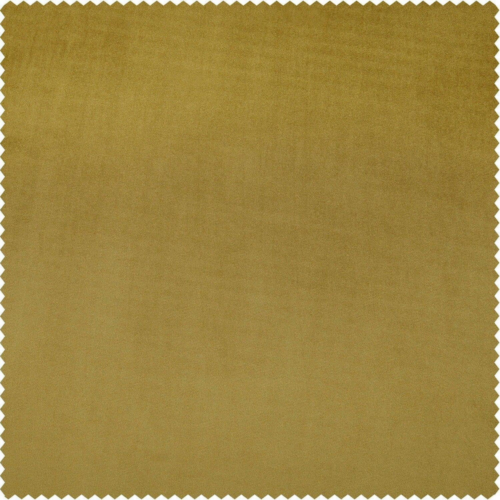 Babalonia Green Signature Plush Velvet Swatch - HalfPriceDrapes.com
