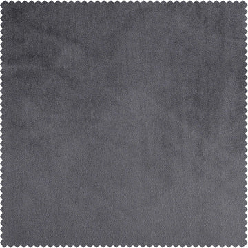 Digital Grey Performance Velvet Swatch - HalfPriceDrapes.com