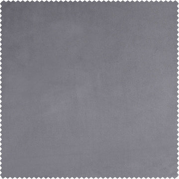 Cascade Grey Royal Lux Velvet Swatch - HalfPriceDrapes.com