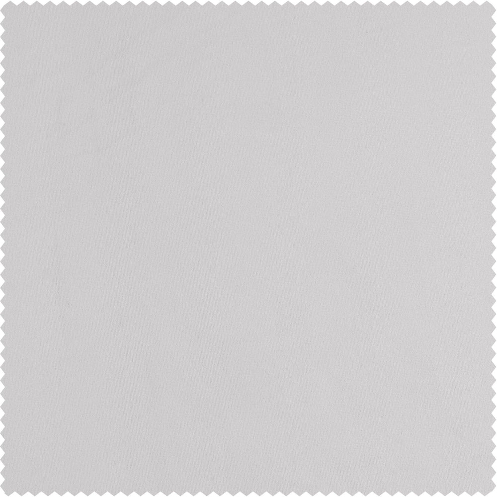Sugar White Royal Lux Velvet Swatch - HalfPriceDrapes.com