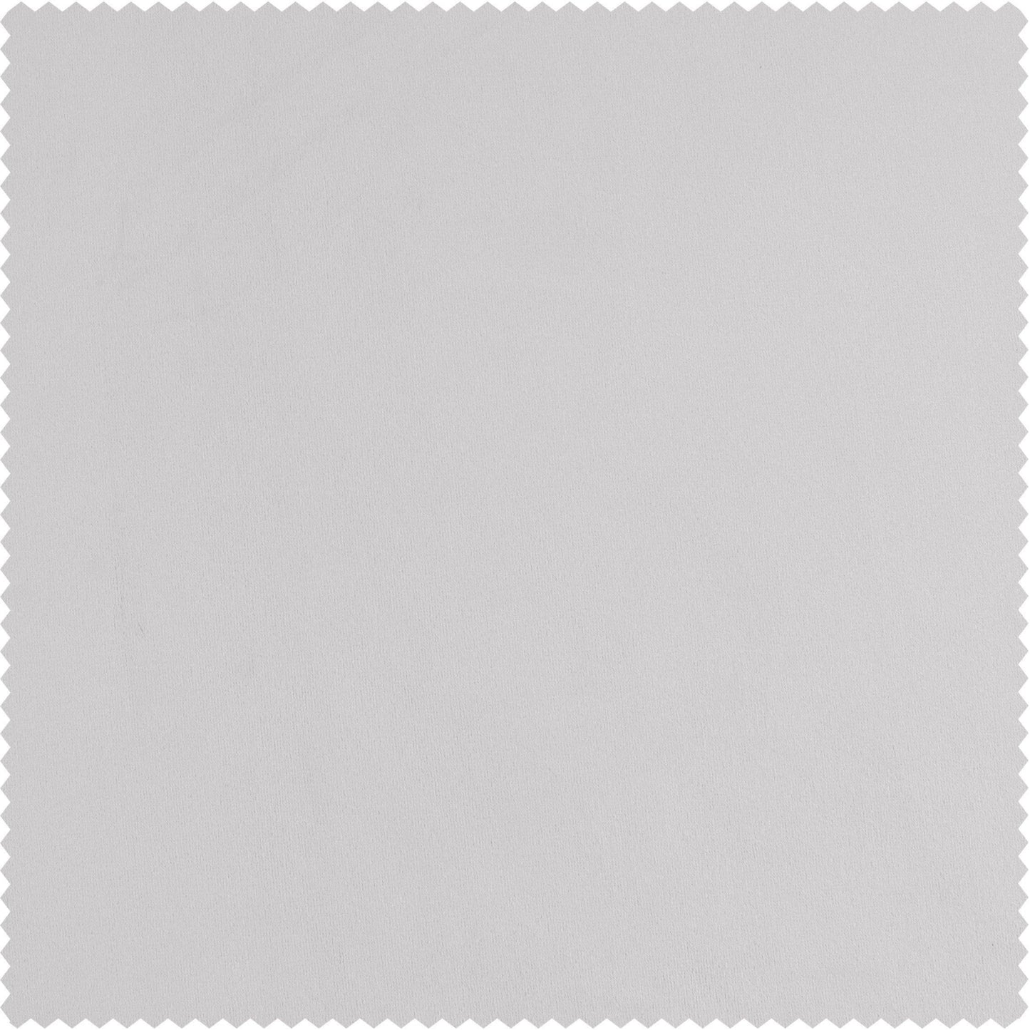 Sugar White Royal Lux Velvet Swatch - HalfPriceDrapes.com